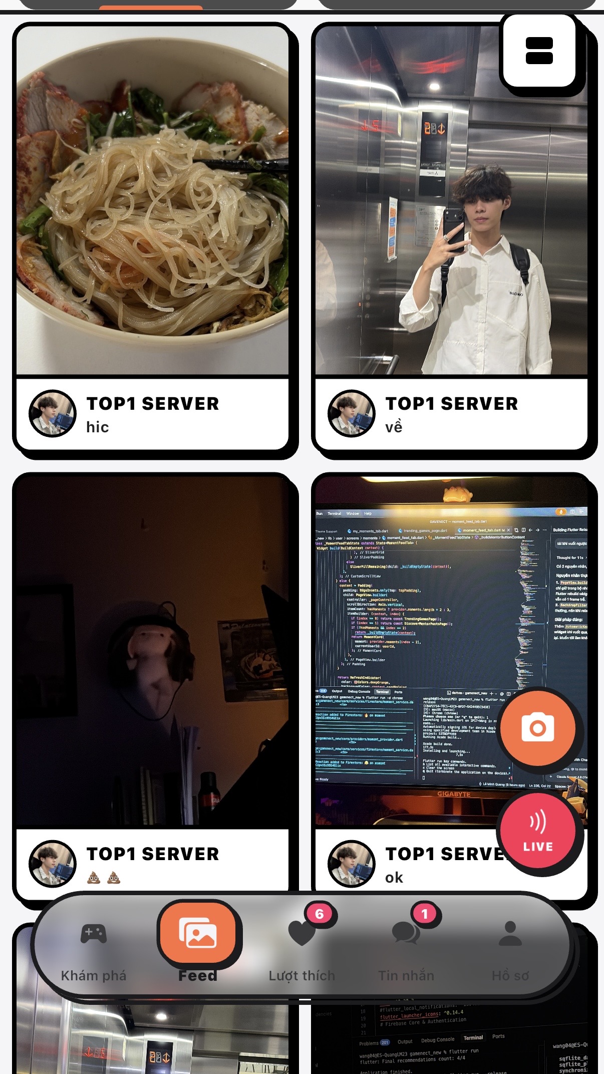 App Screen Left